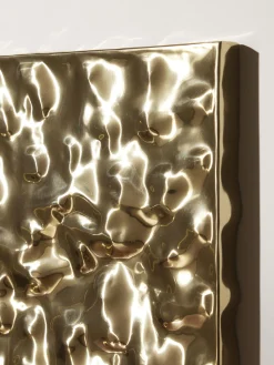 Decorazione da parete con superficie martellata Splash