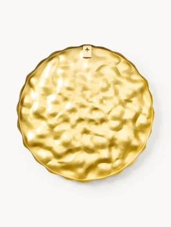 Decorazione da parete con superficie martellata Splash, Ø 100 cm
