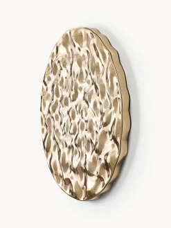 Decorazione da parete con superficie martellata Splash, Ø 100 cm