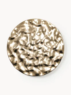 Decorazione da parete con superficie martellata Splash, Ø 100 cm