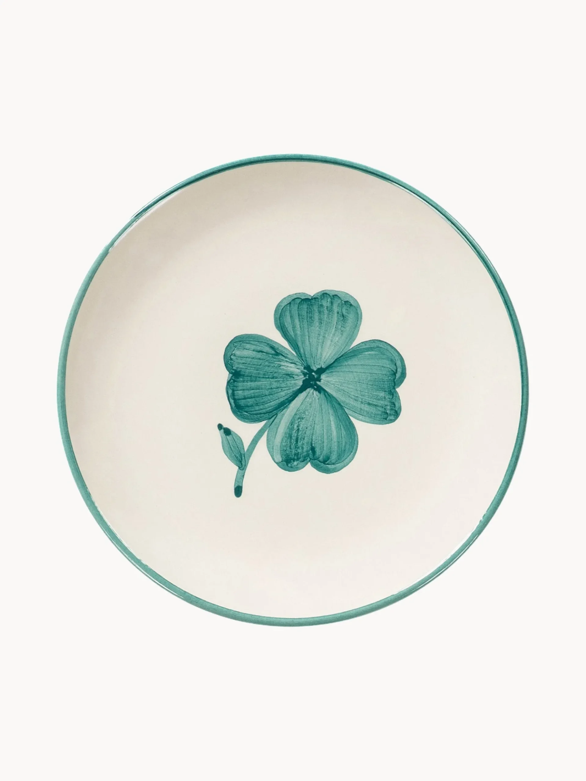 Decorazione da parete dipinta a mano Shamrock