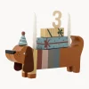 Decorazione di compleanno in legno Charlie