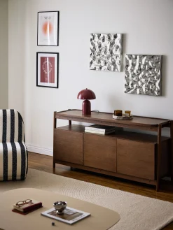Decorazioni da parete con superficie martellata Splash 2 pz