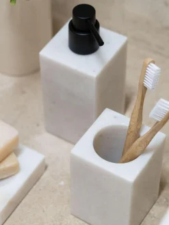 Dispenser sapone in marmo Andre