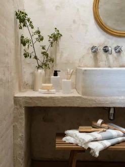 Dispenser sapone in marmo Andre