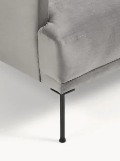 Divanetto angolare in velluto Fluente