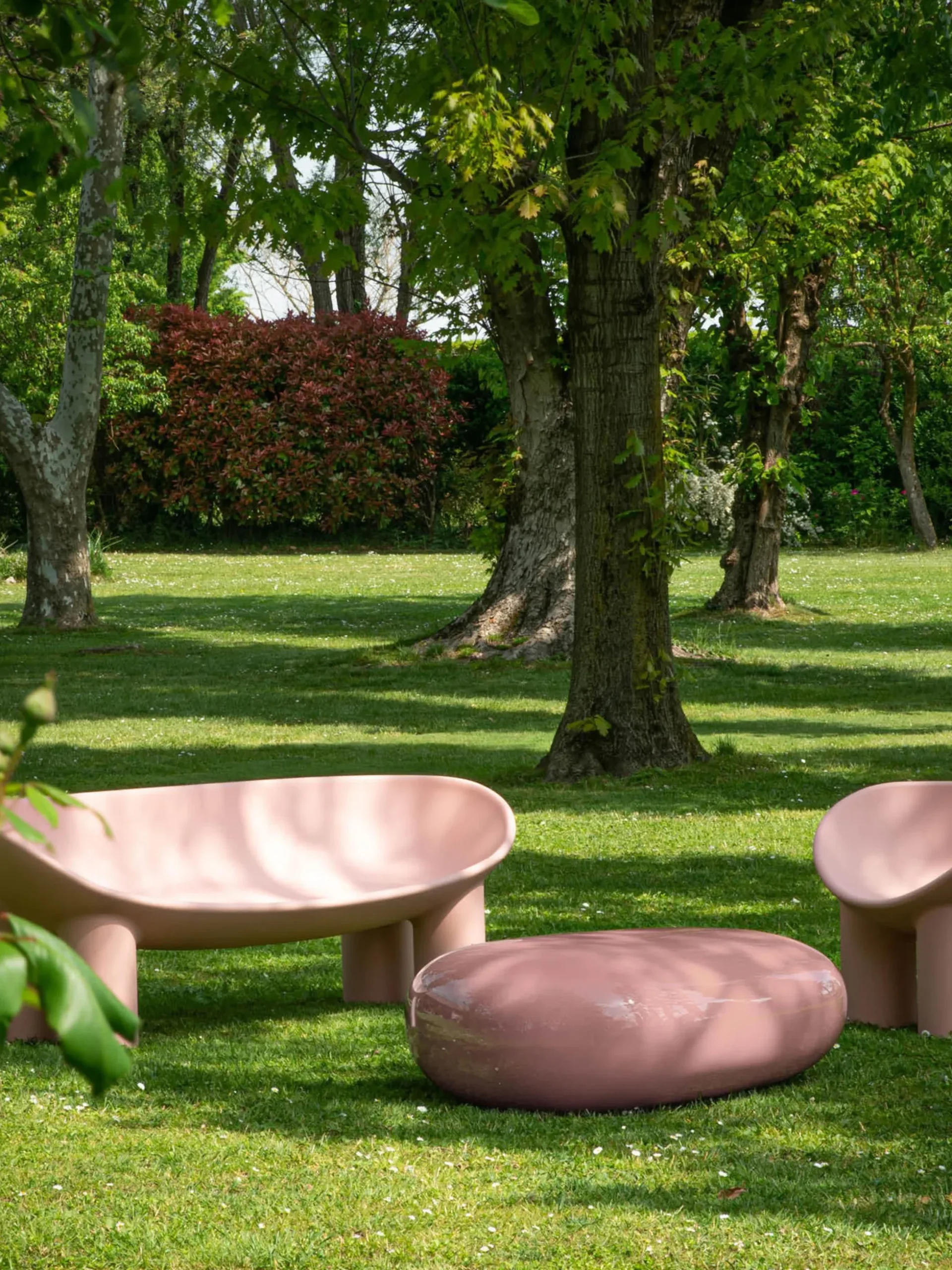 Divano 2 posti in plastica Roly Poly