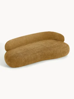 Divano 3 posti in teddy bouclé Alba