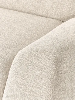 Divano angolare componibile XL in bouclé con chaise longue Wolke