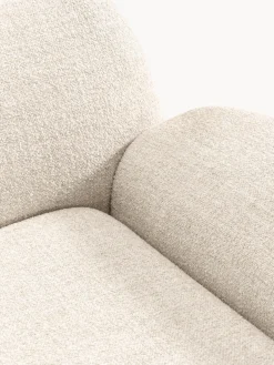 Divano angolare componibile 4 posti in bouclé con chaise longue Wolke