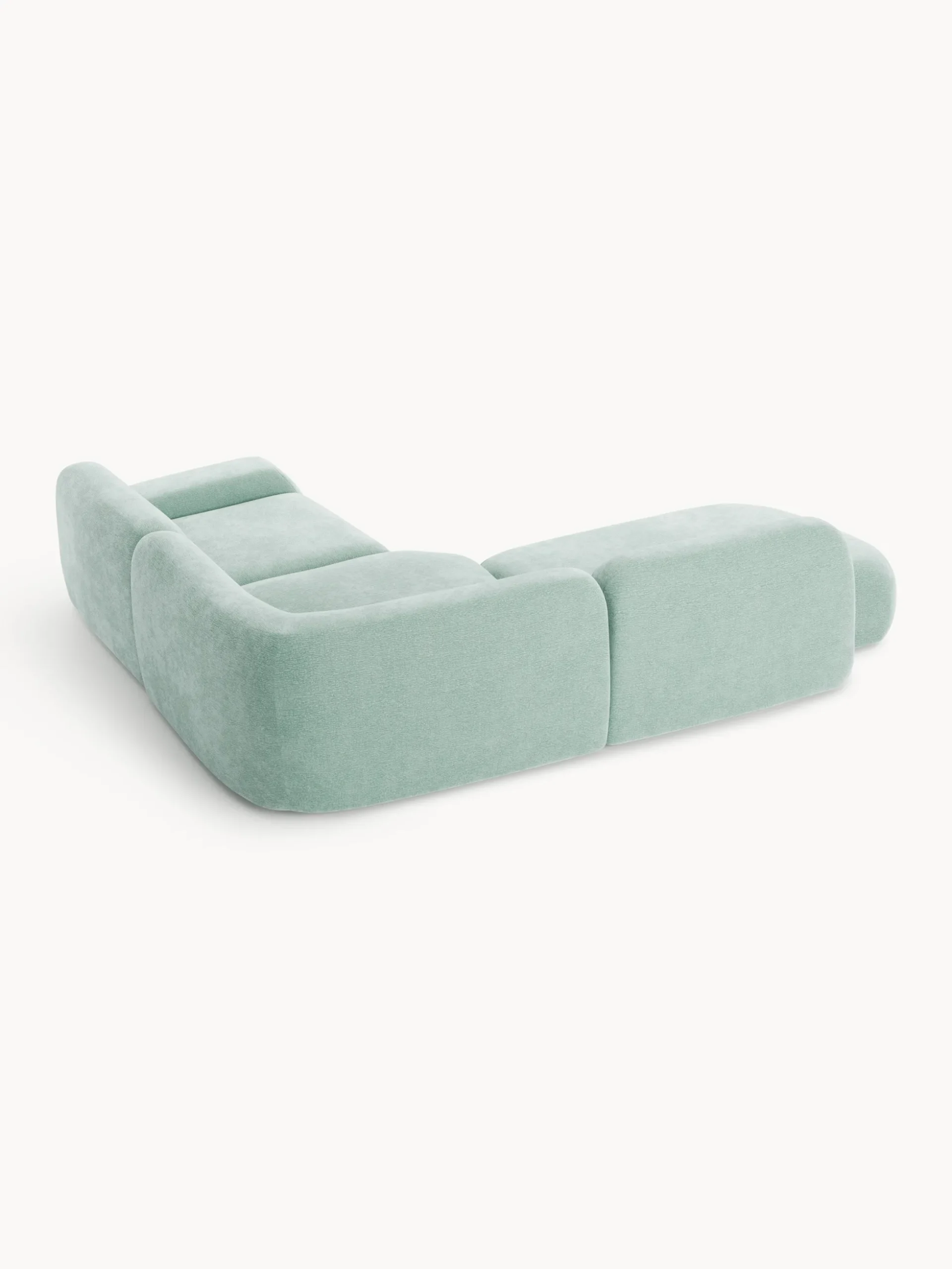 Divano angolare componibile 4 posti con chaise longue Wolke