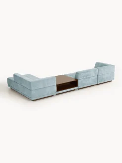 Divano angolare componibile 4 posti con tavolino Colin