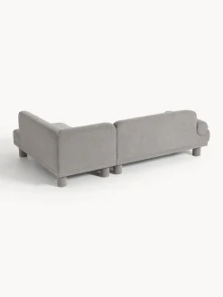 Divano angolare in bouclé Lilo