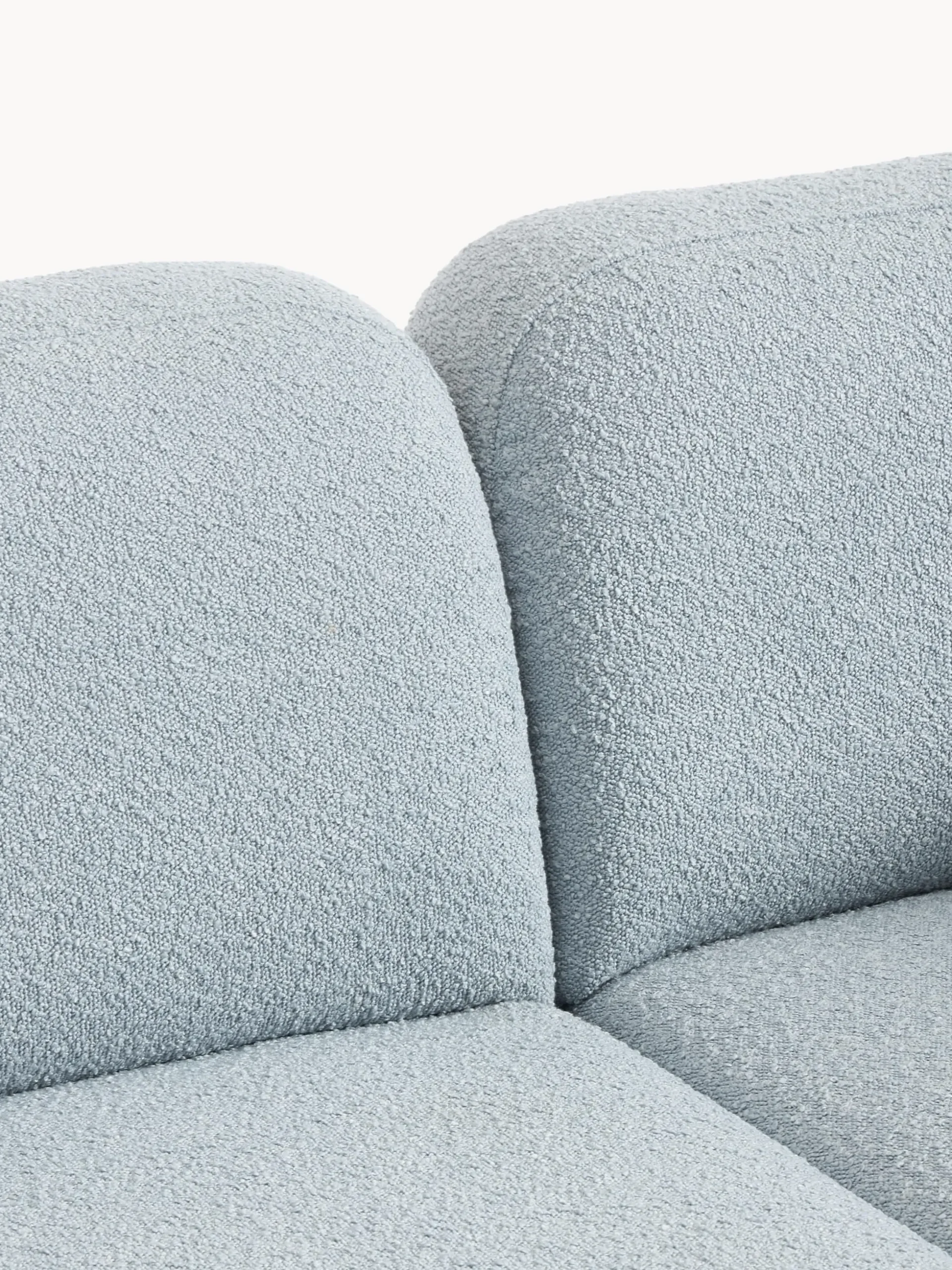 Divano angolare in bouclé Lilo