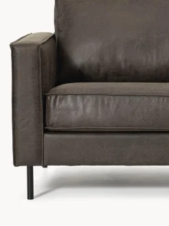 Divano angolare XL in pelle Hunter