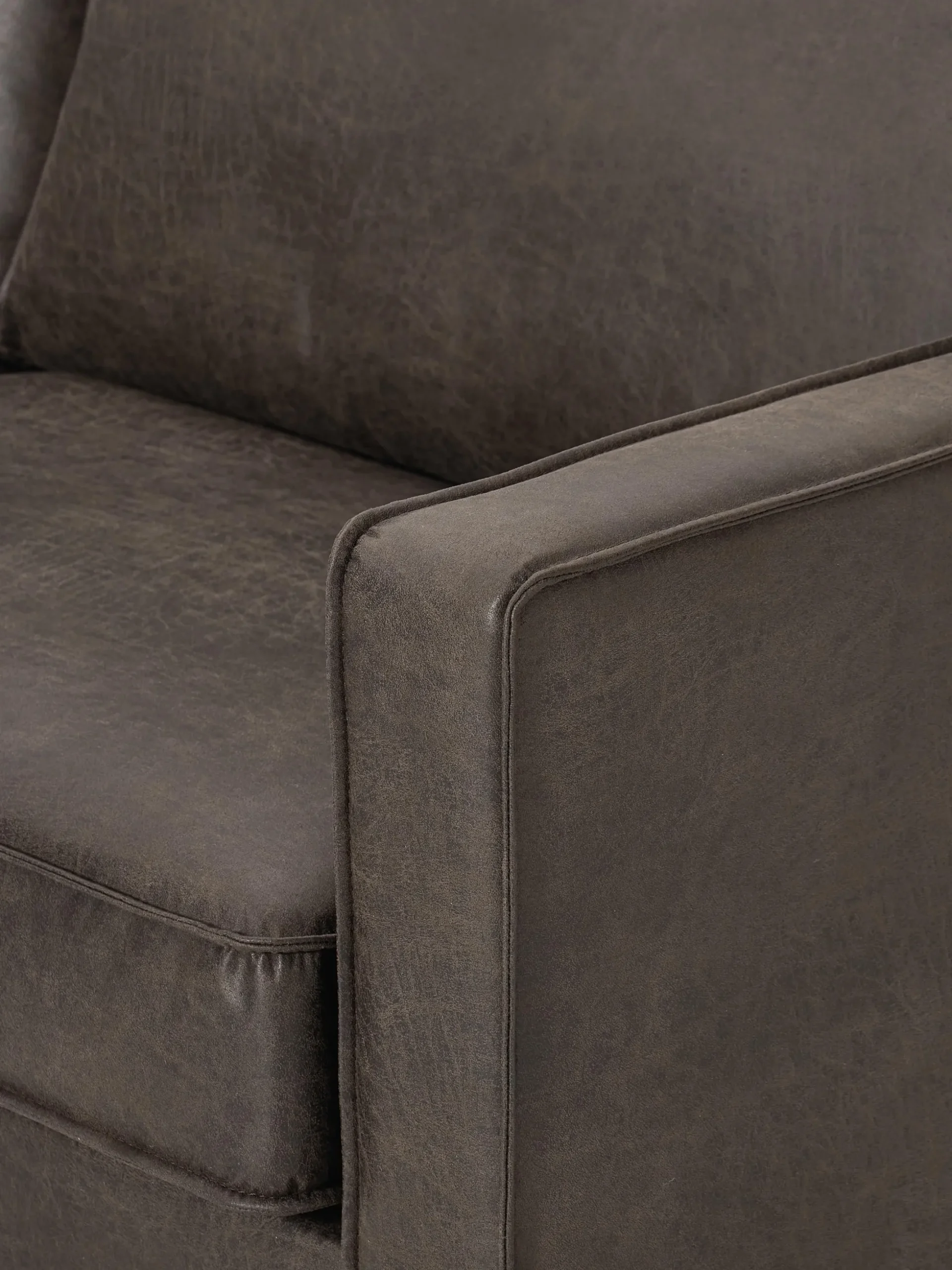 Divano angolare XL in pelle Hunter
