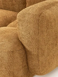 Divano componibile 4 posti in teddy-bouclé Tayla