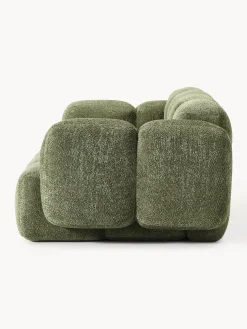 Divano componibile 3 posti in teddy-bouclé Tayla