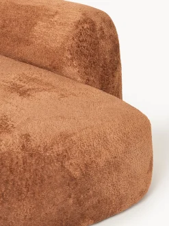 Divano componibile XL in teddy bouclé Wolke