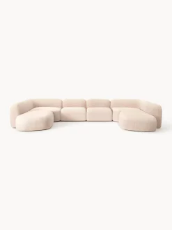 Divano componibile XL in bouclé Wolke