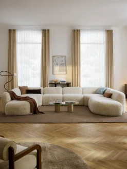 Divano componibile XL in teddy Wolke