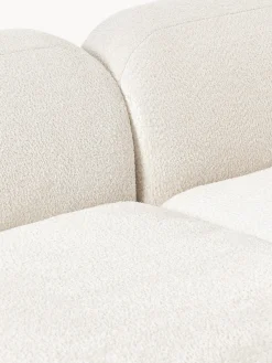 Divano componibile XL in teddy bouclé Wolke