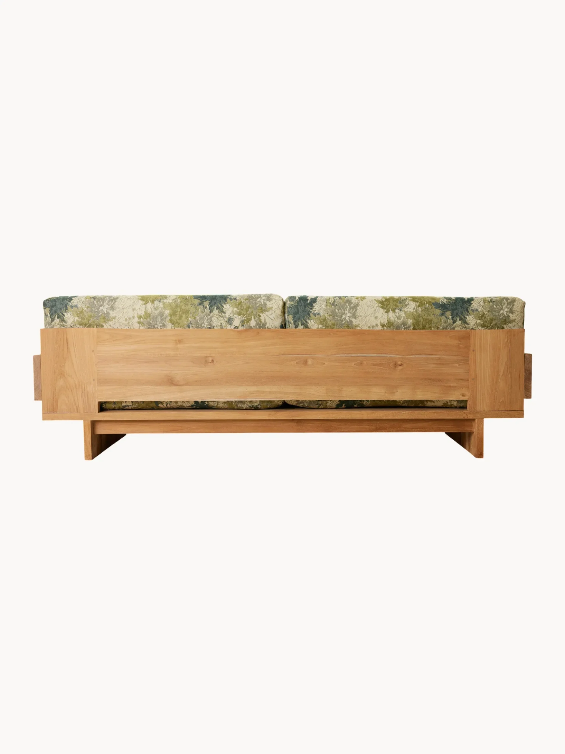 Divano da giardino in legno di teak Botanical