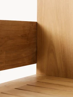 Divano da giardino in legno di teak Botanical