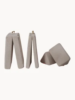 Divano da gioco componibile fatto a mano per bambini in teddy Mila