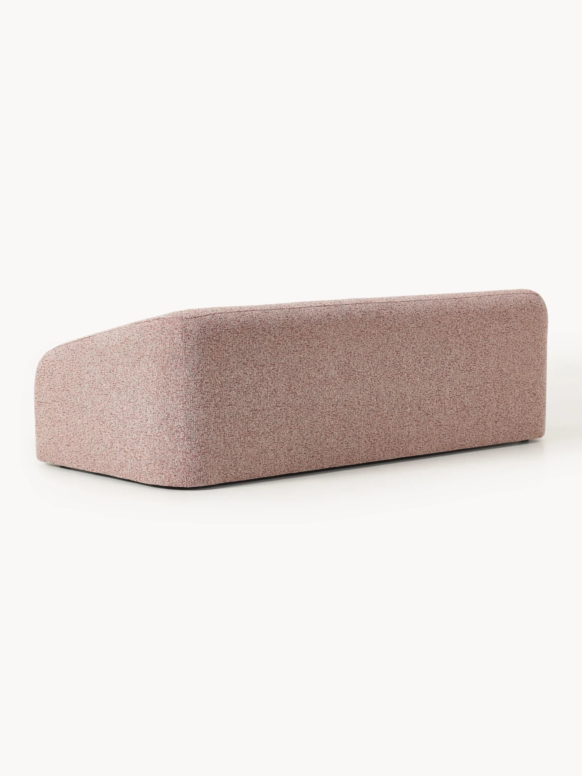 Divano letto 3 posti in bouclé Eliot