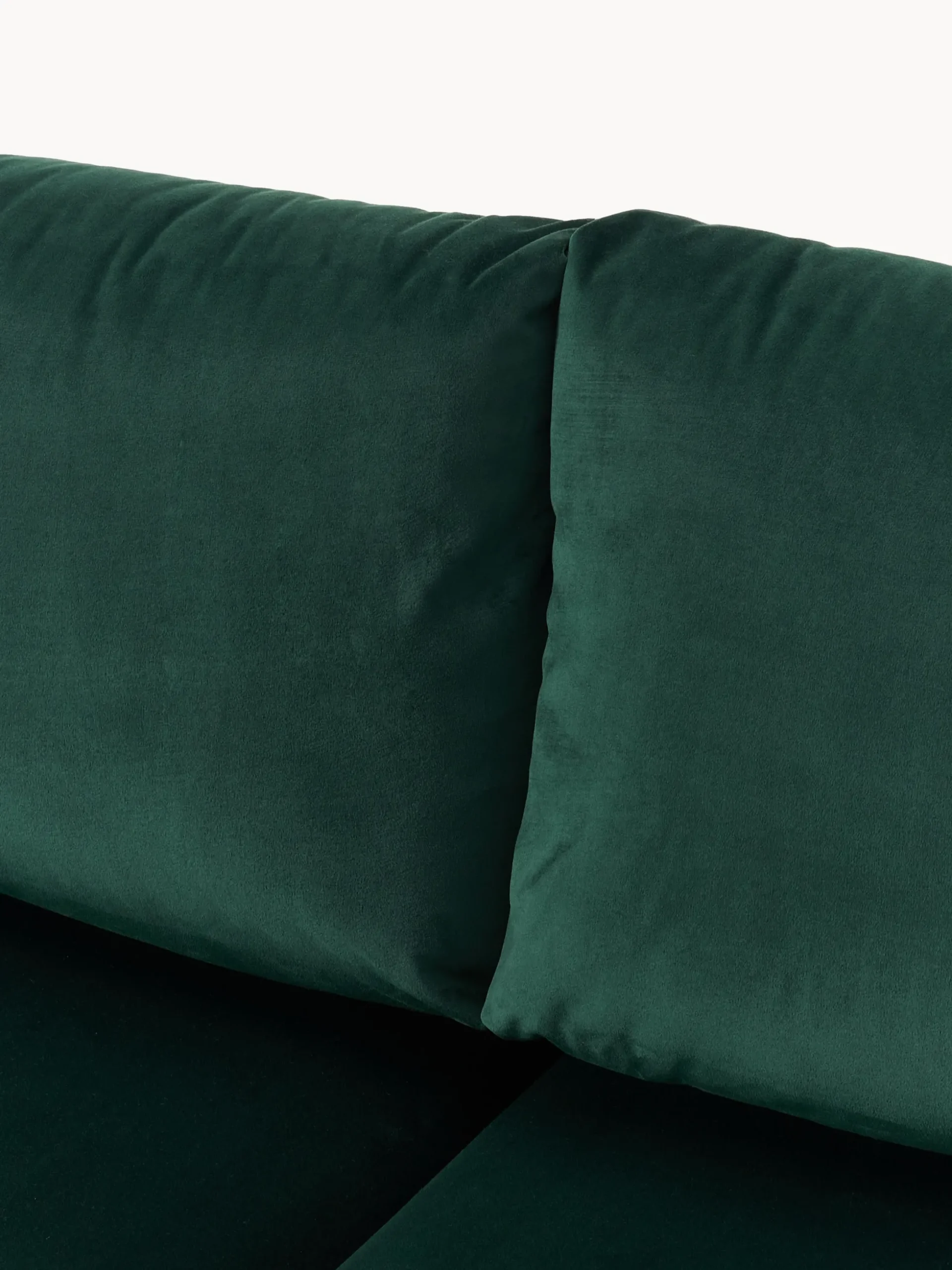 Divano letto 3 posti in vellutocon contenitore Tasha