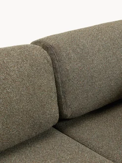 Divano letto angolare in bouclé con contenitore Ladina