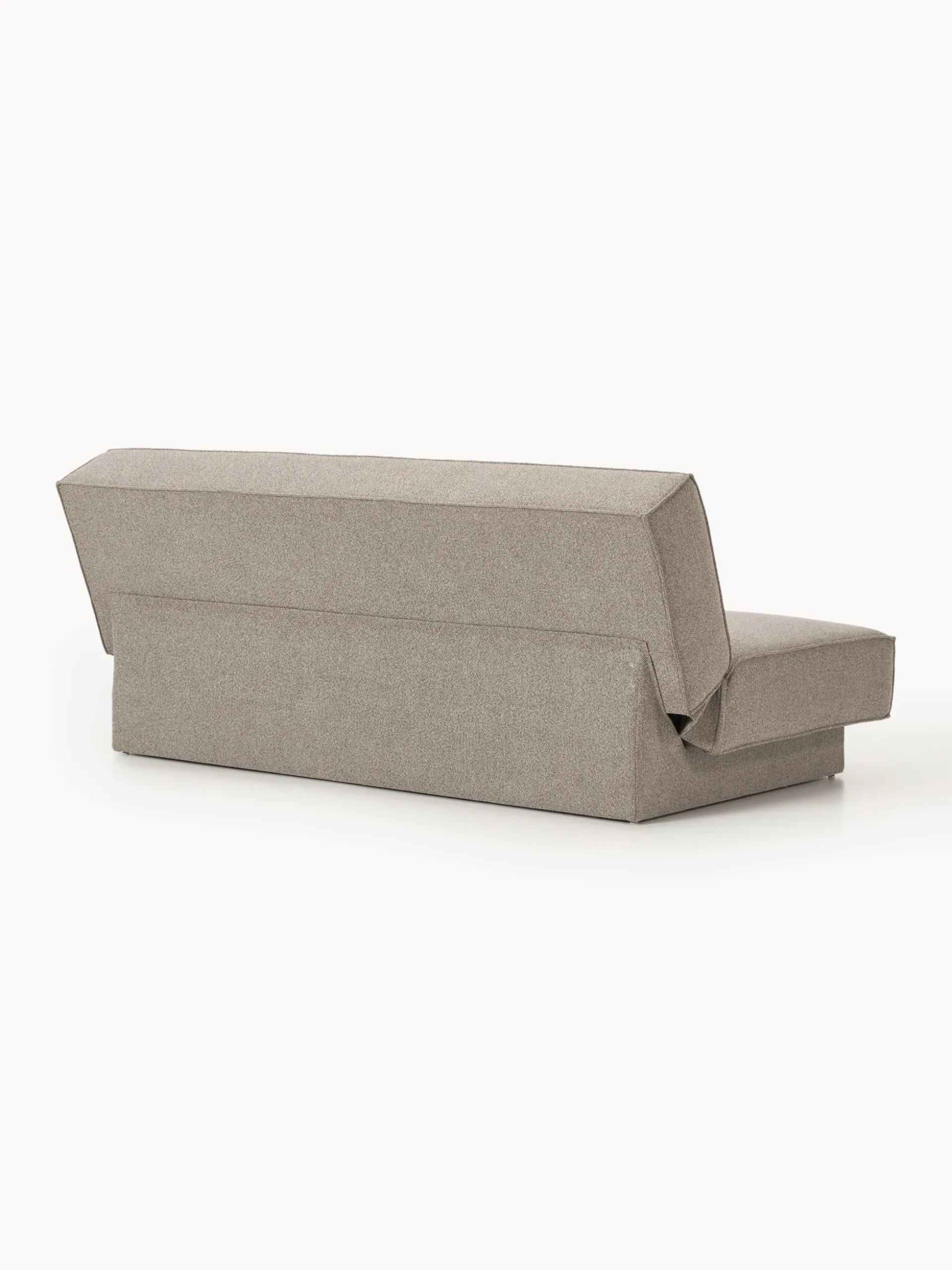 Divano letto in bouclé con contenitore David