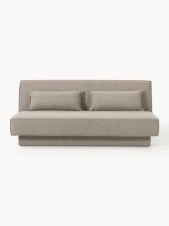 Divano letto in bouclé con contenitore David