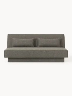 Divano letto in bouclé con contenitore David
