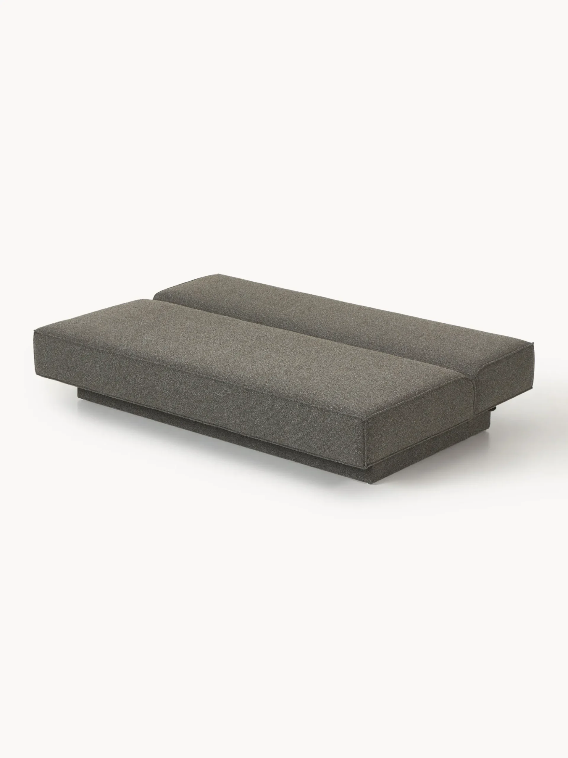 Divano letto in bouclé con contenitore David