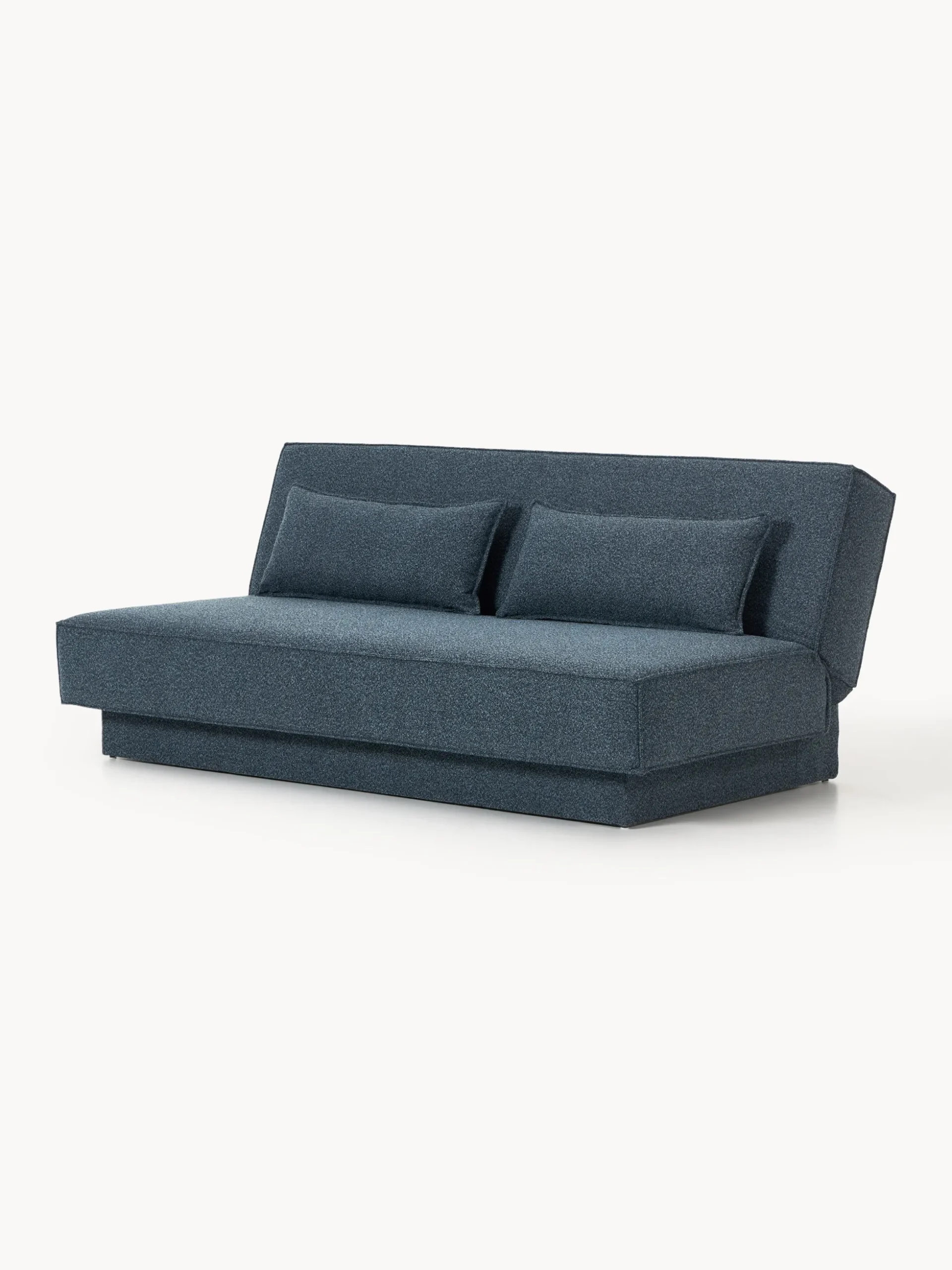 Divano letto in bouclé con contenitore David
