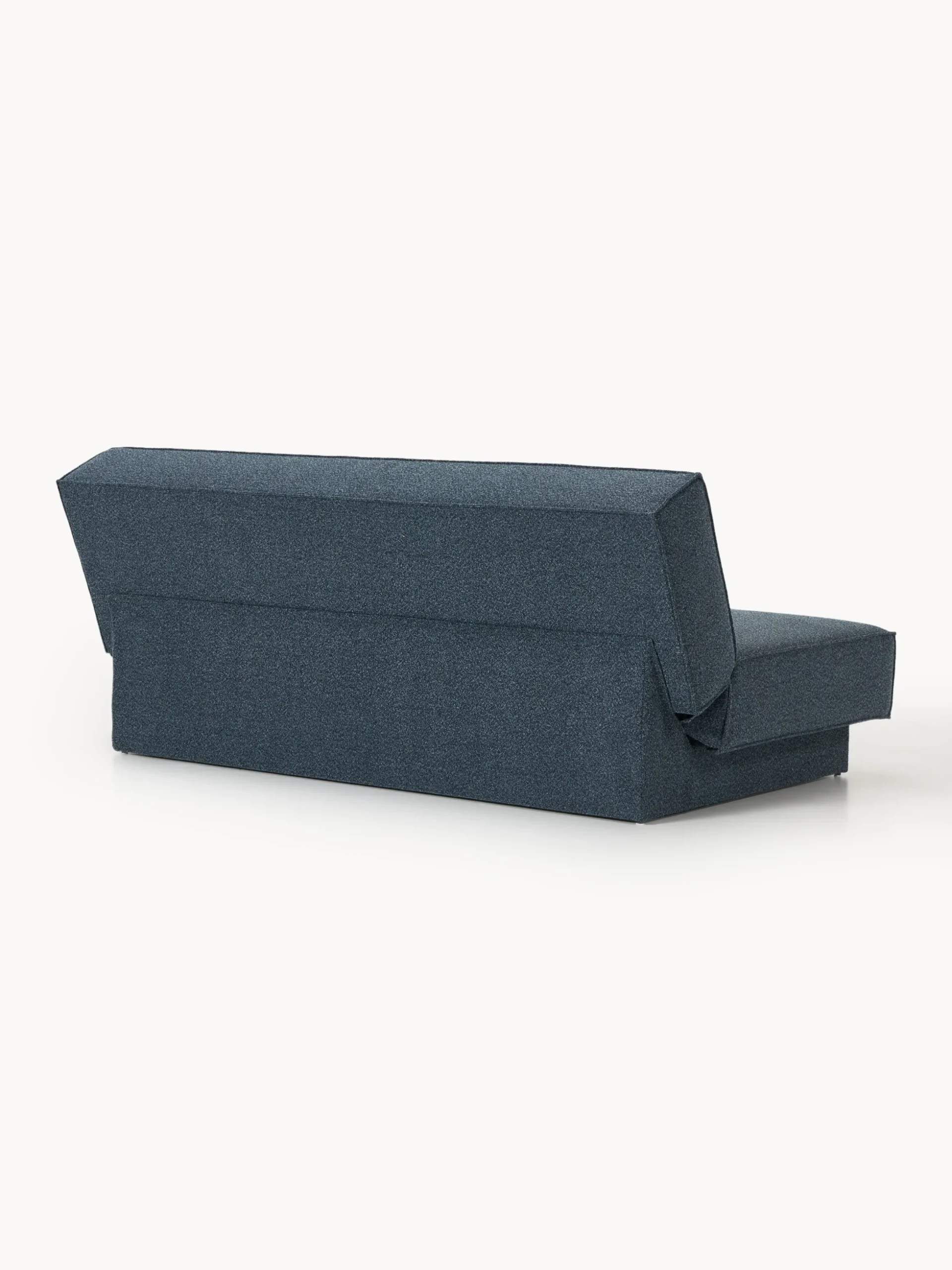 Divano letto in bouclé con contenitore David