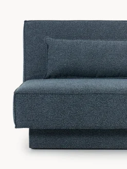 Divano letto in bouclé con contenitore David