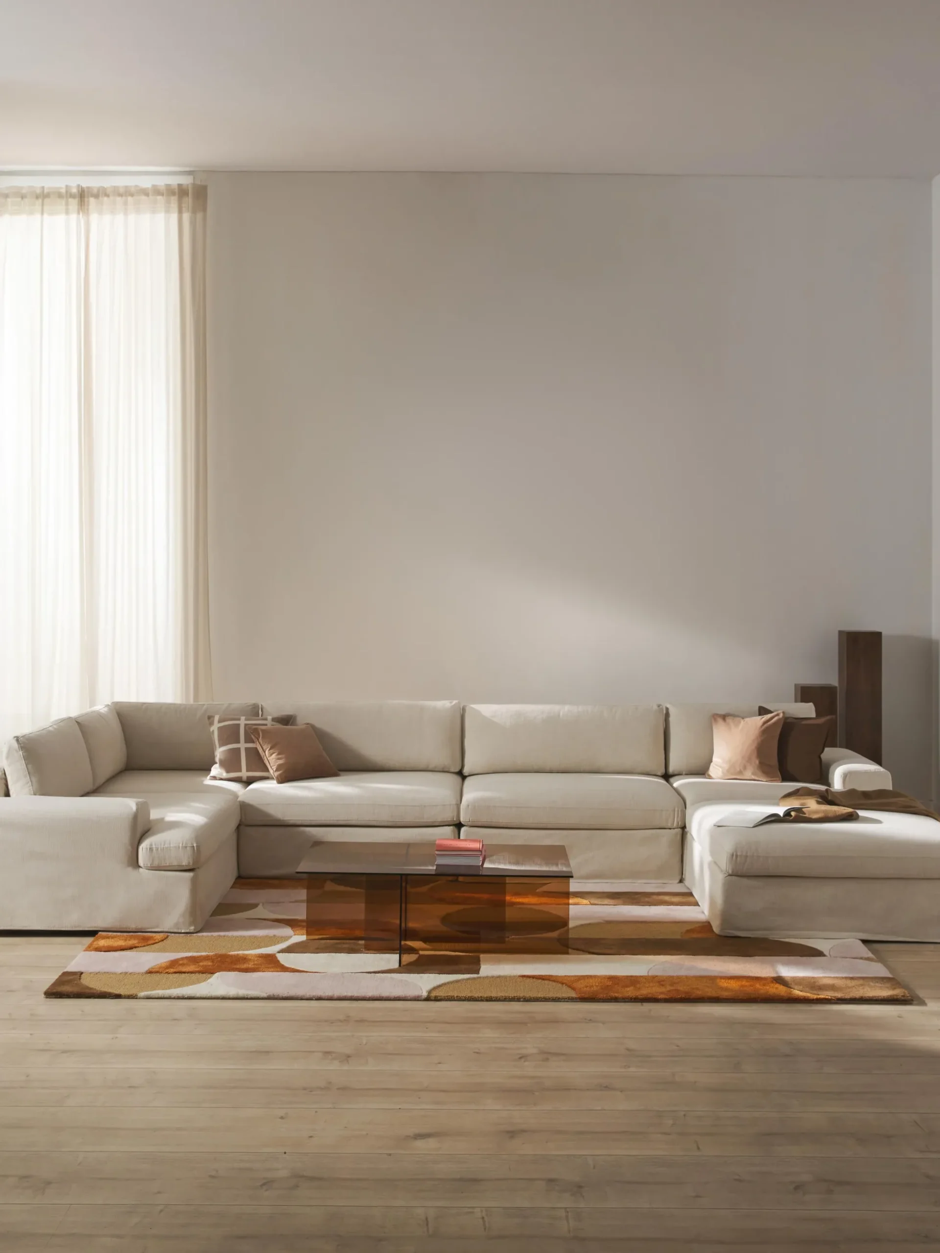 Divano XL componibile con rivestimento sfoderabile Russell