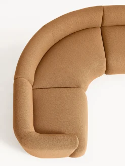 Divano XL componibile in bouclé Sofia