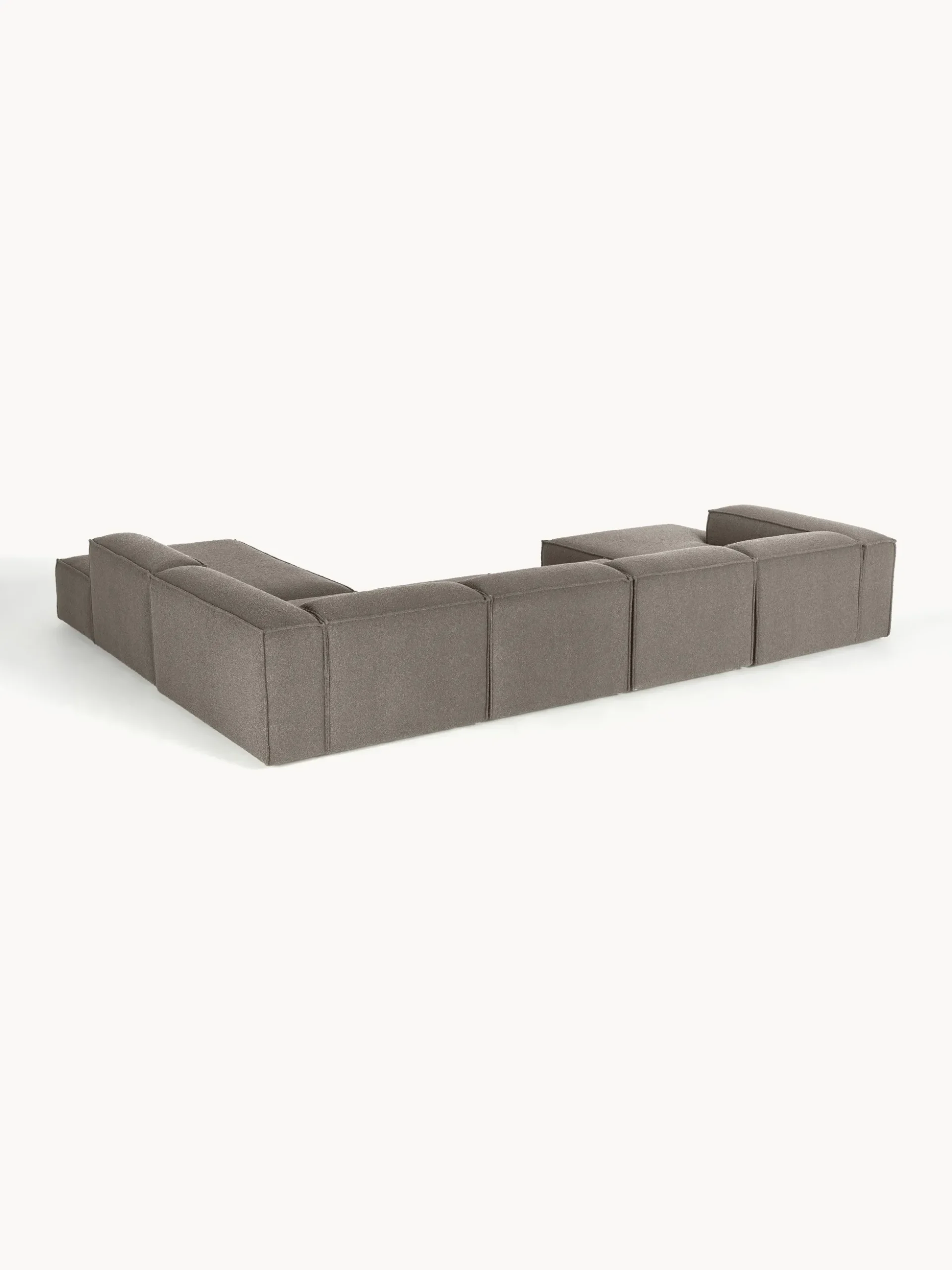 Divano XL componibile in bouclé Lennon