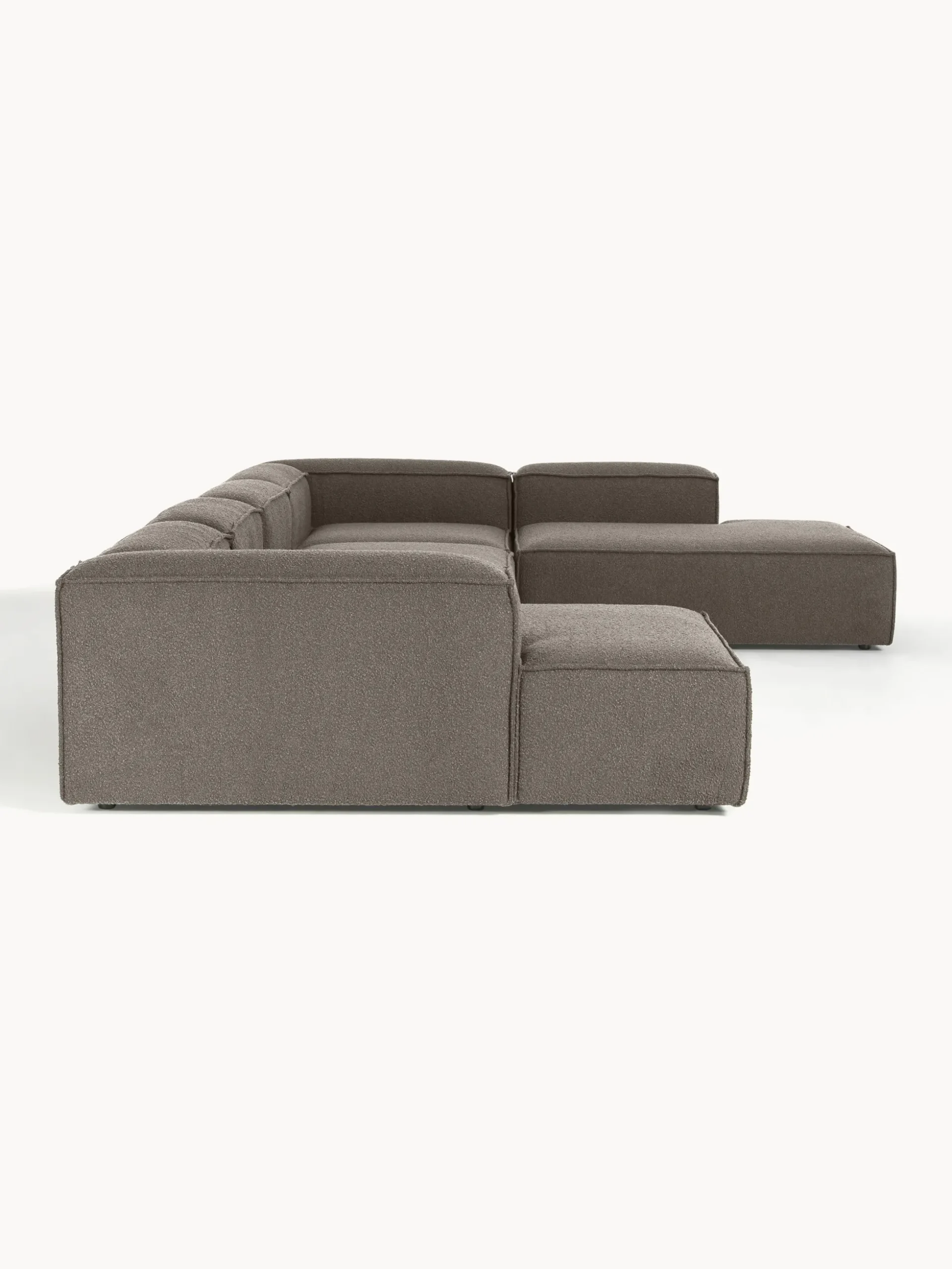 Divano XL componibile in bouclé Lennon