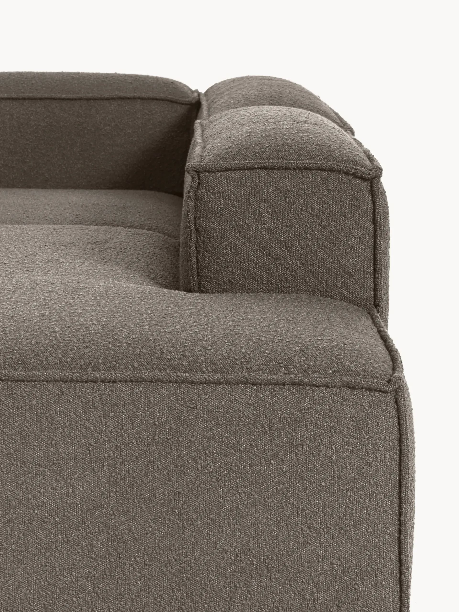 Divano XL componibile in bouclé Lennon