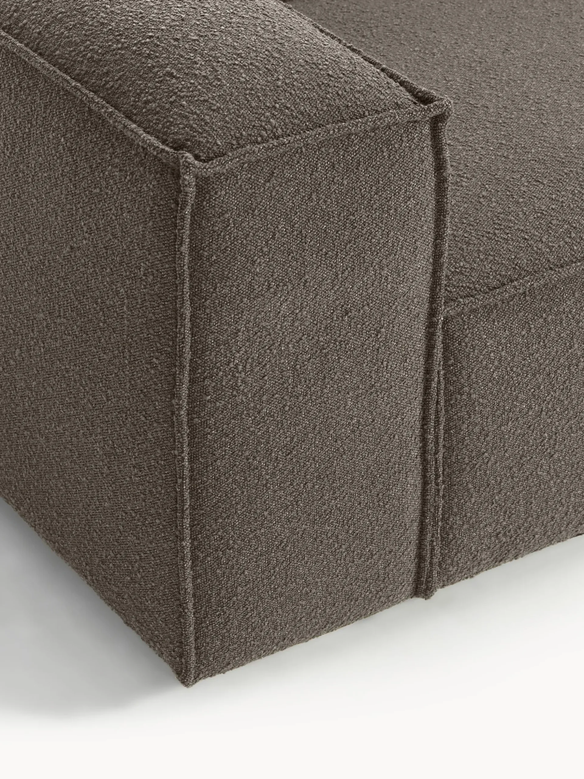 Divano XL componibile in bouclé Lennon