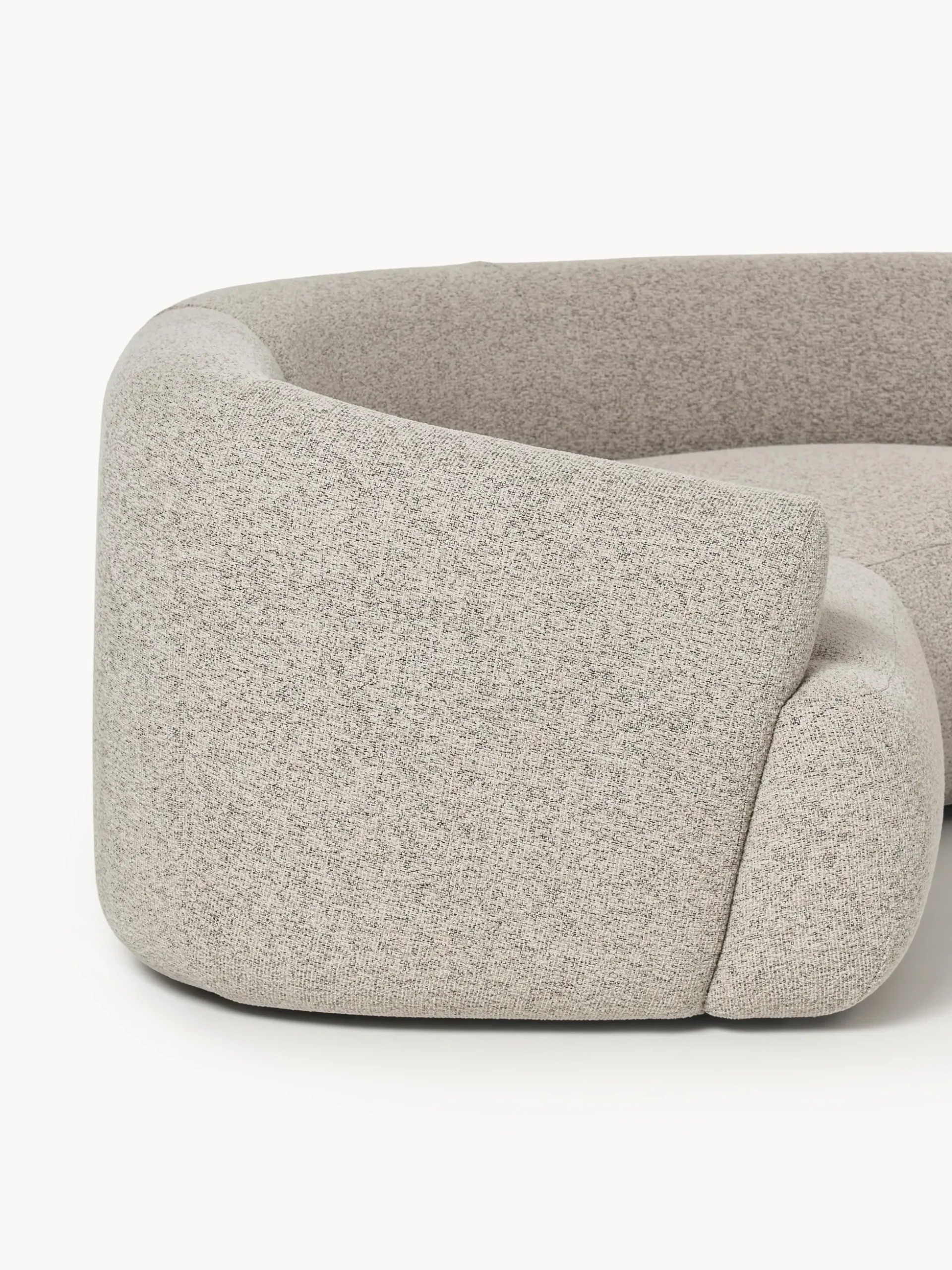 Divano XL componibile in bouclé Sofia