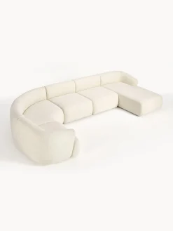 Divano XL componibile in teddy Sofia