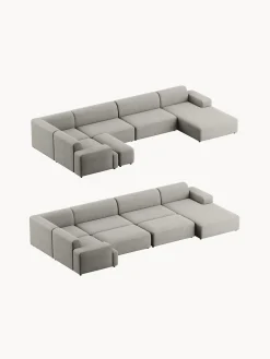 Divano XL in velluto a coste Melva