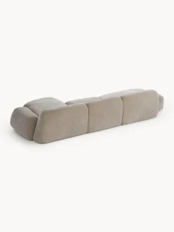 Divano angolare componibile 4 posti con chaise longue Wolke