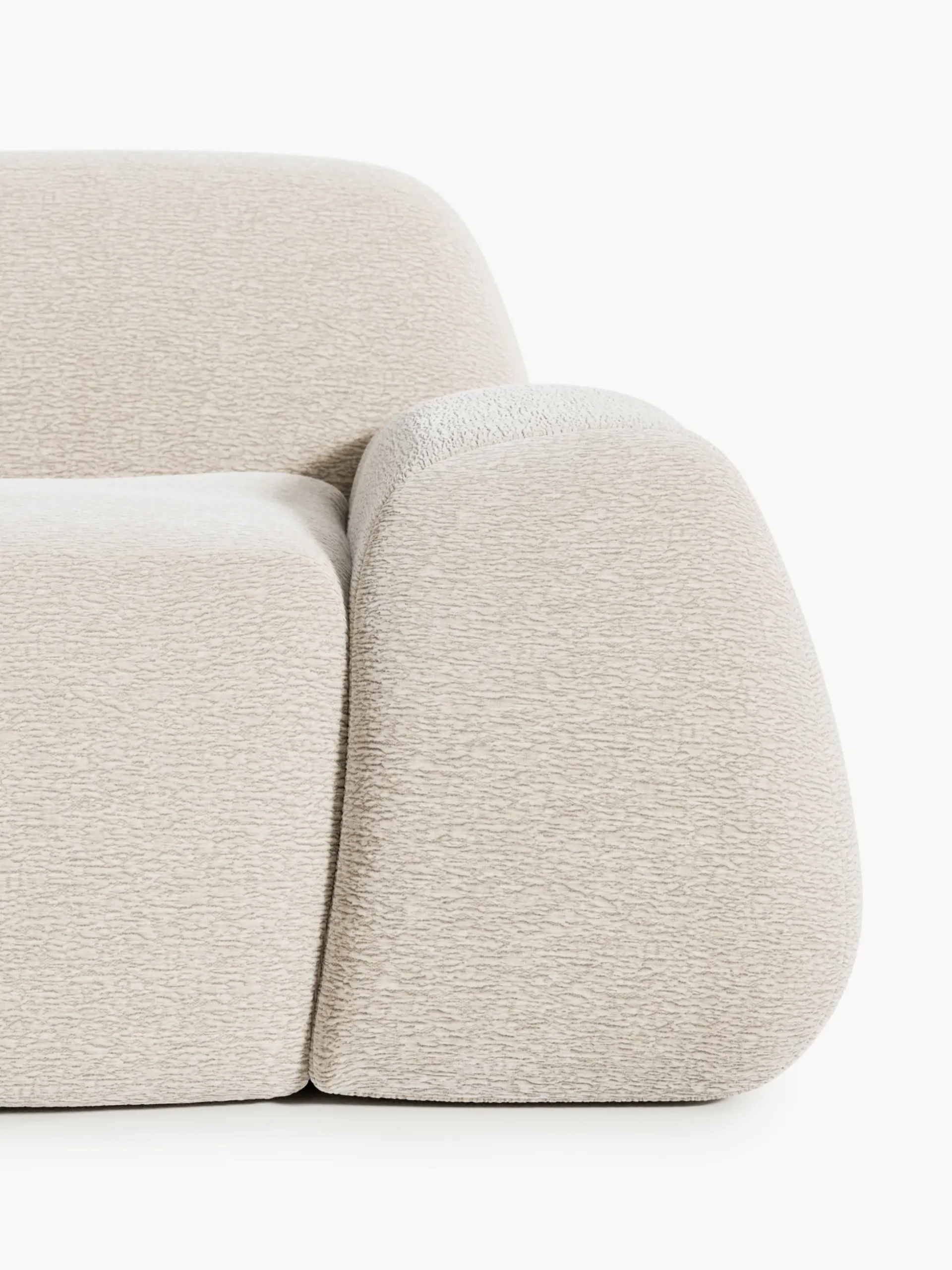 Divano angolare componibile 4 posti con chaise longue Wolke